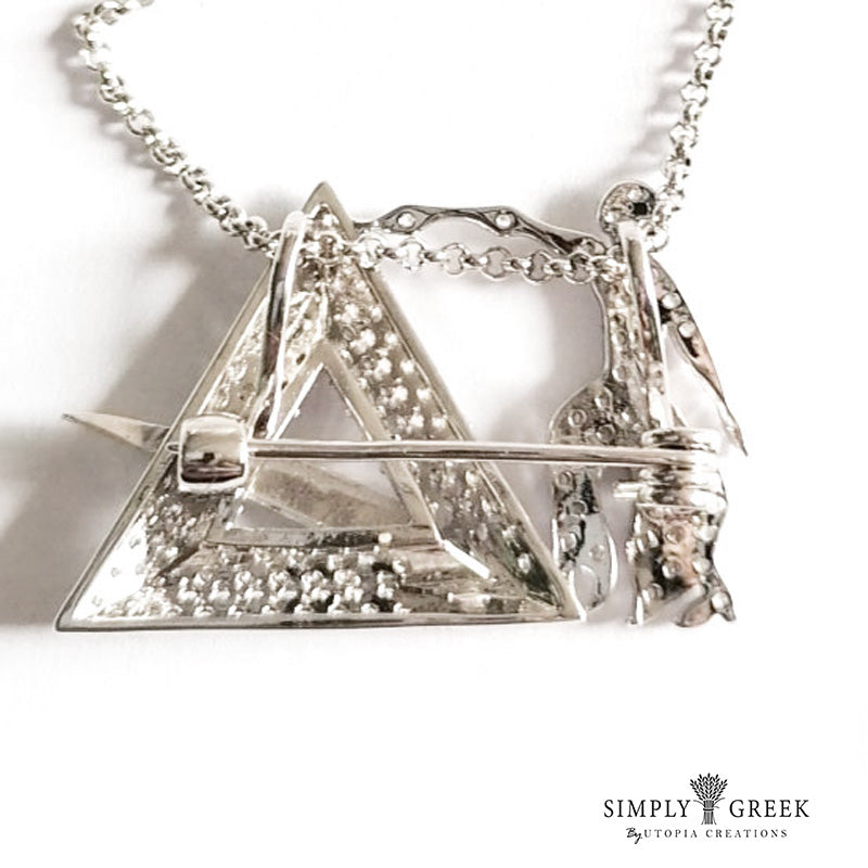DST Commemorative Fortitude Pendant & Necklace (Silver)
