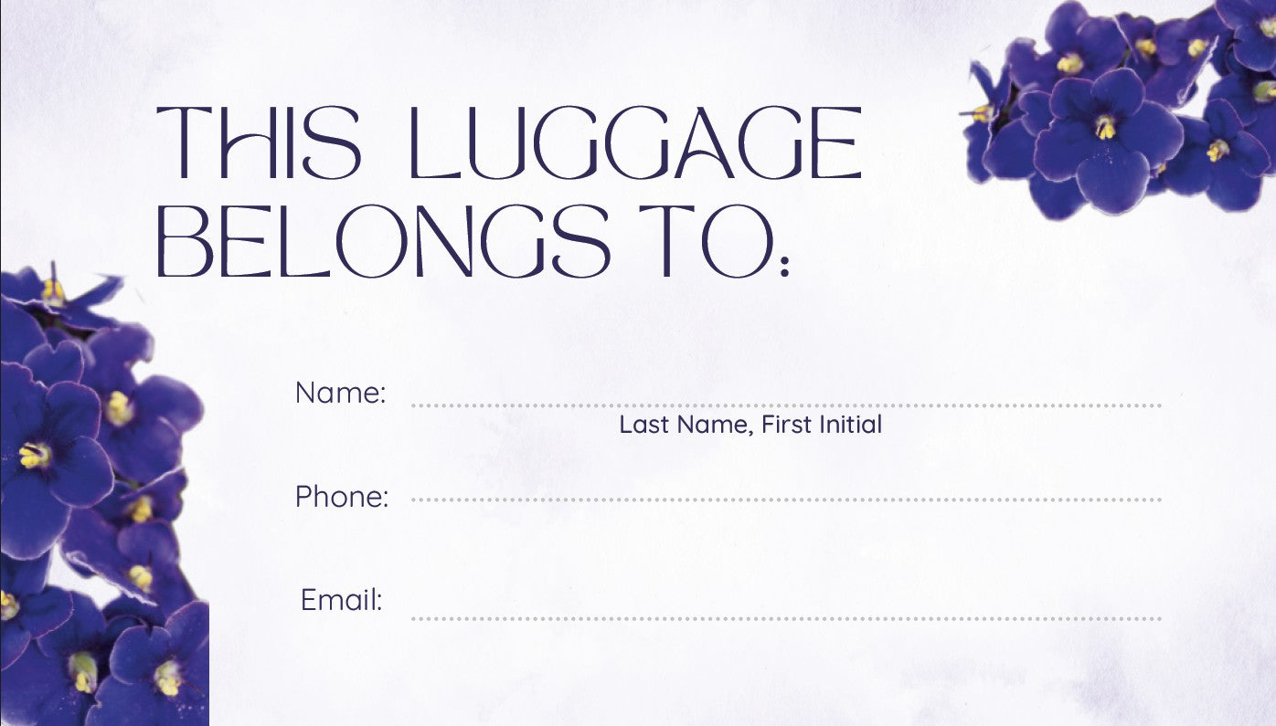 Delta Luggage Tags (Set of 3)