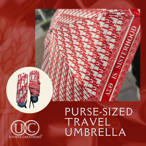 Compact Travel Umbrella, Purse-sized