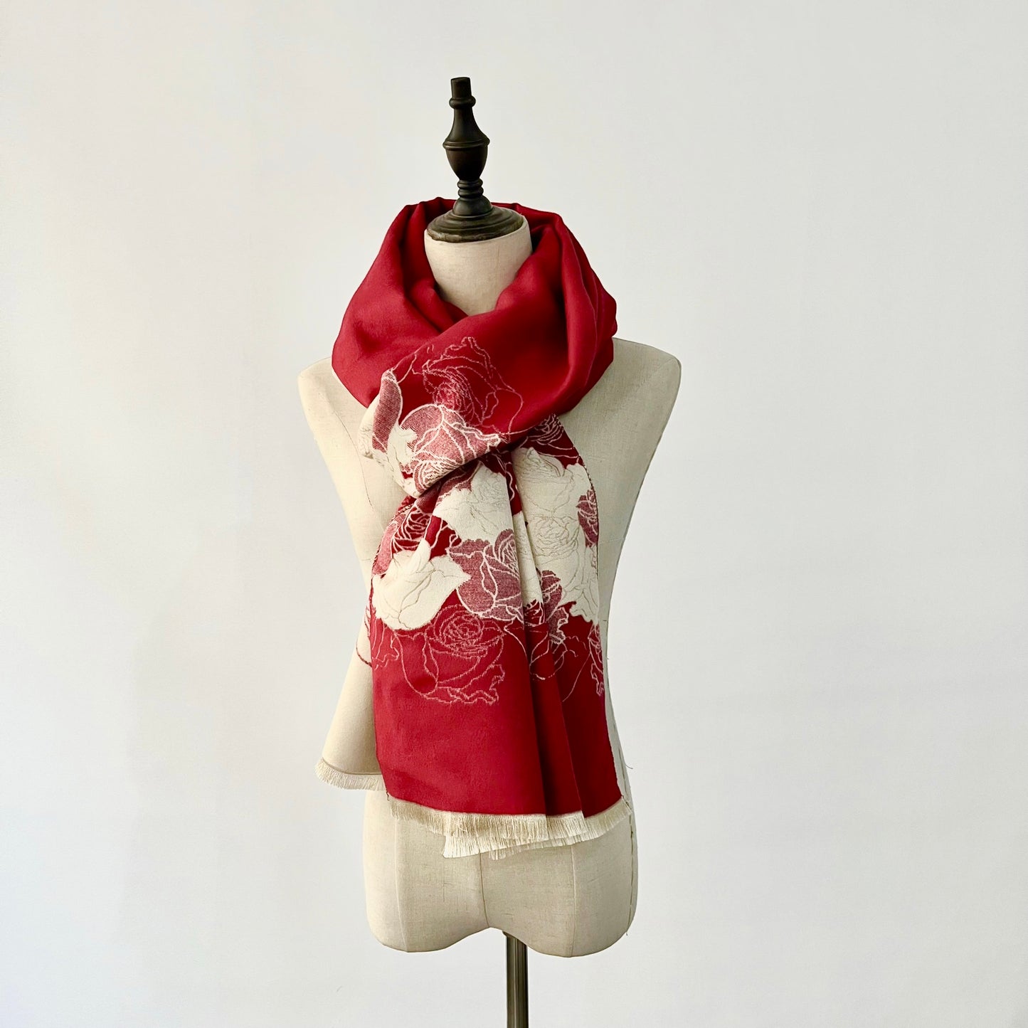 [PRE-ORDER] Crimson Rose Pashmina