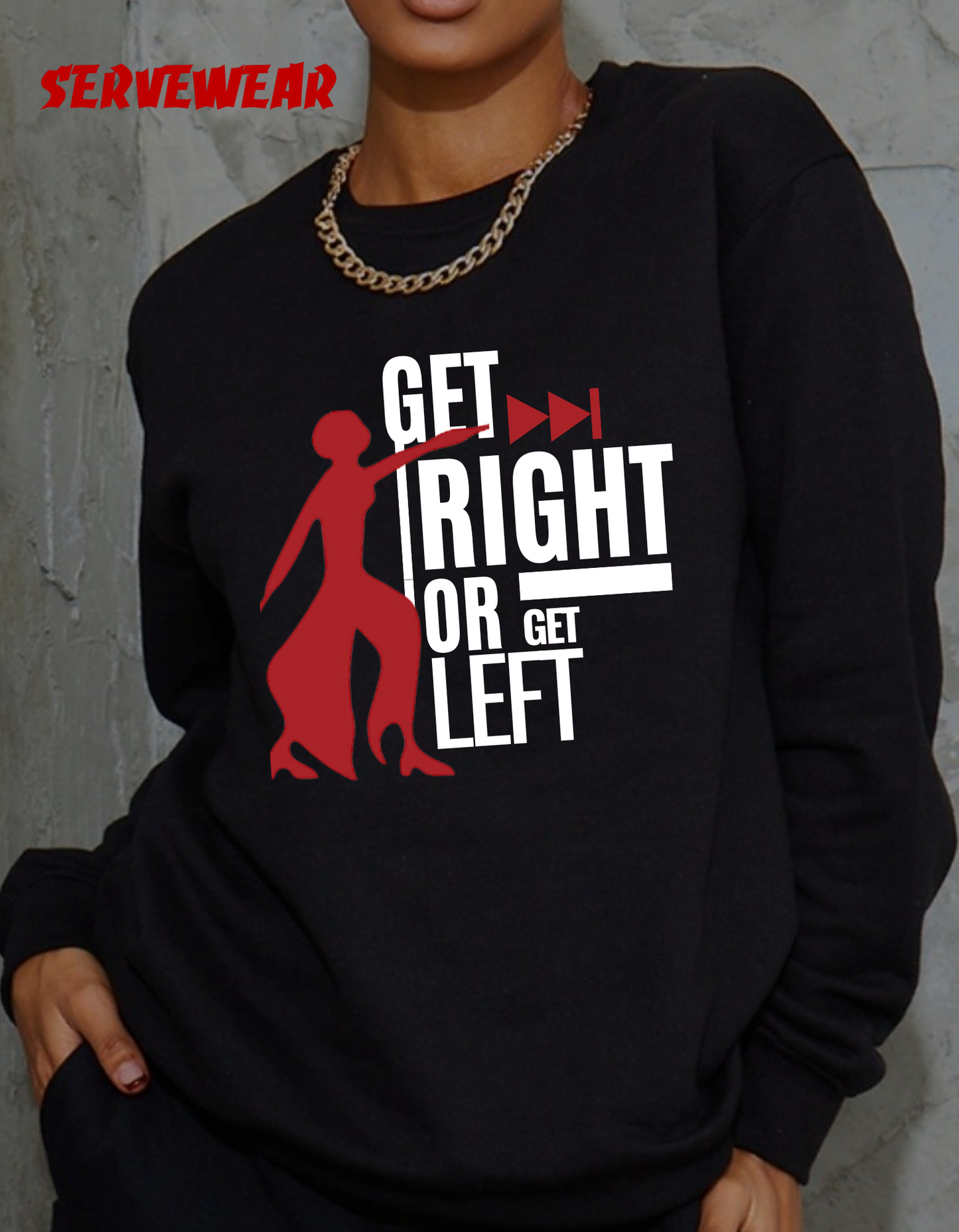 [PRE-ORDER] "Get Right or Get Left" Tee