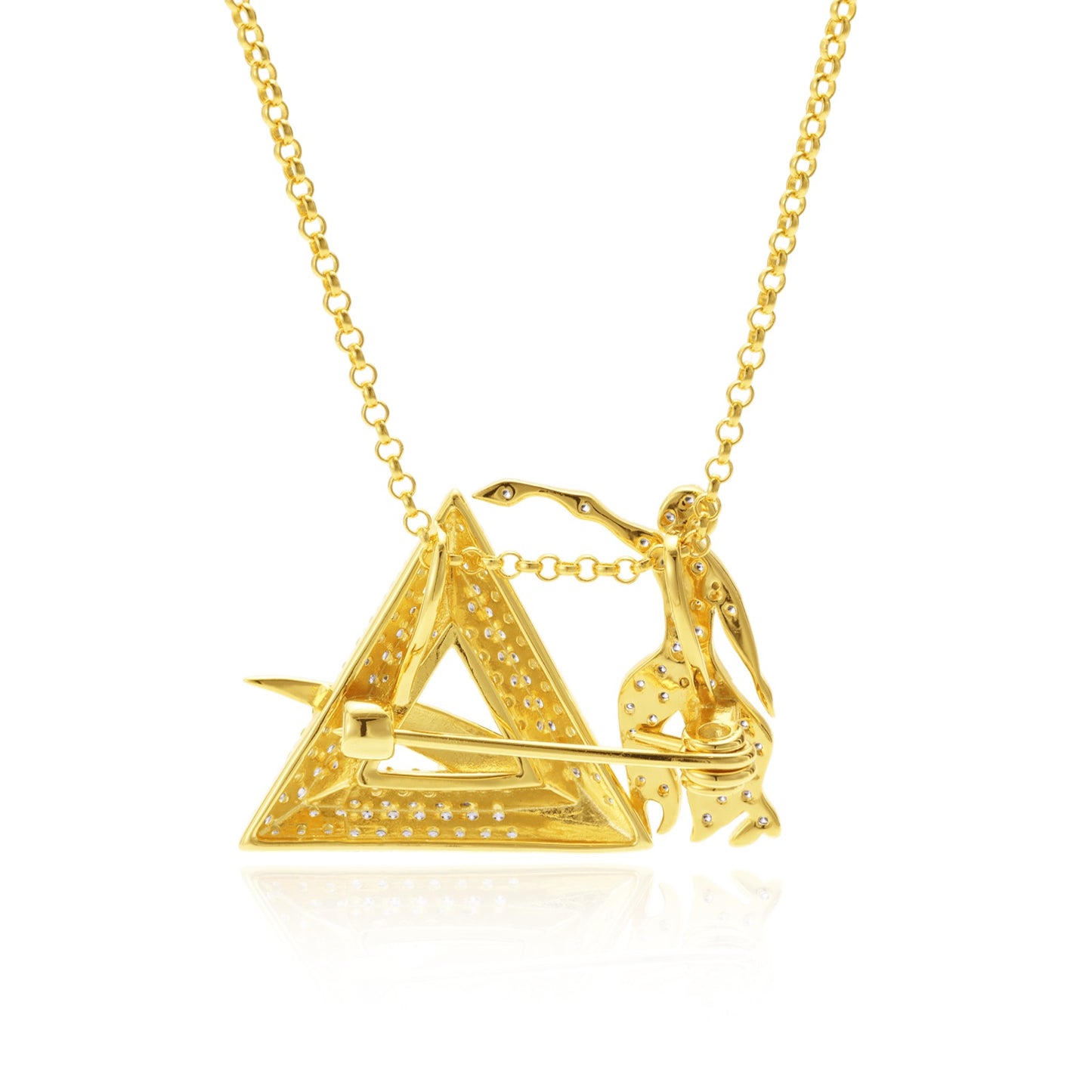 [PRE-ORDER] DST Commemorative Fortitude Pendant & Necklace (Gold Vermeil)