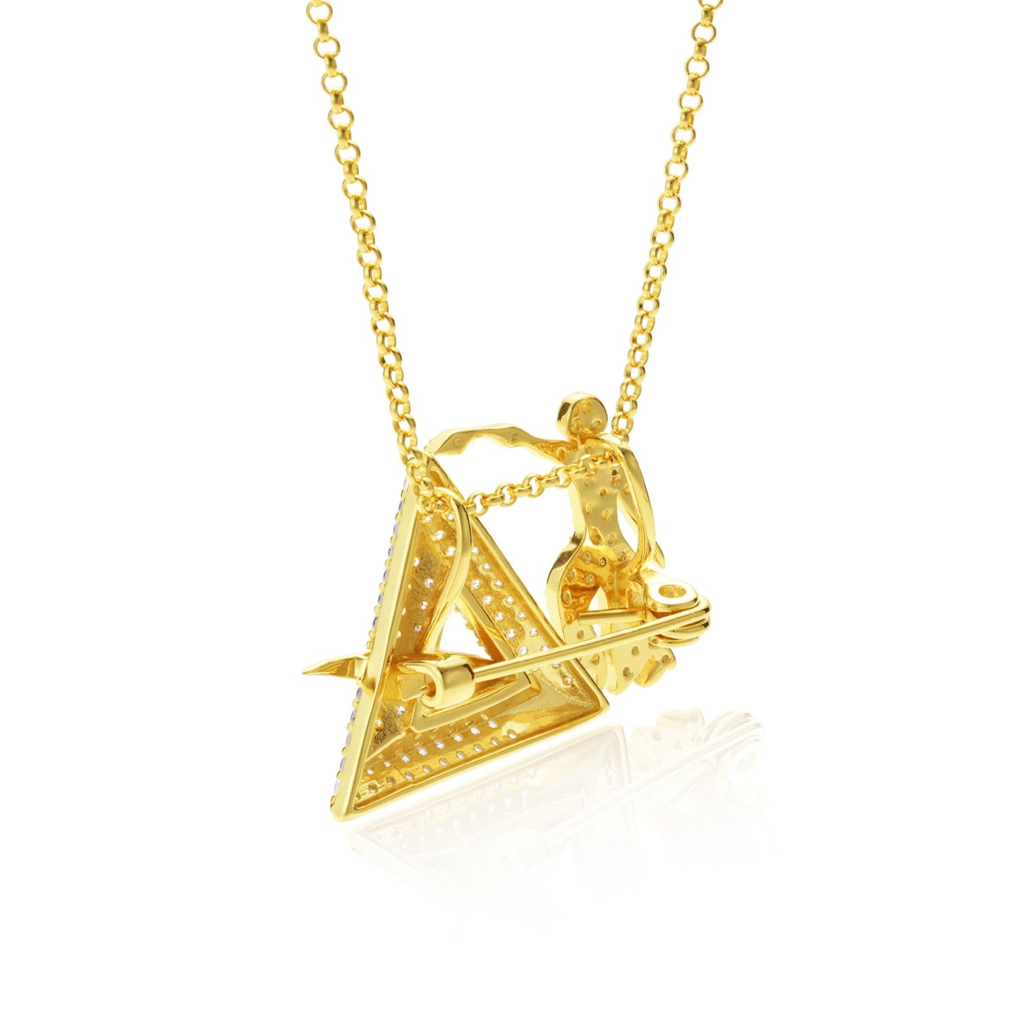 [PRE-ORDER] DST Commemorative Fortitude Pendant & Necklace (Gold Vermeil)