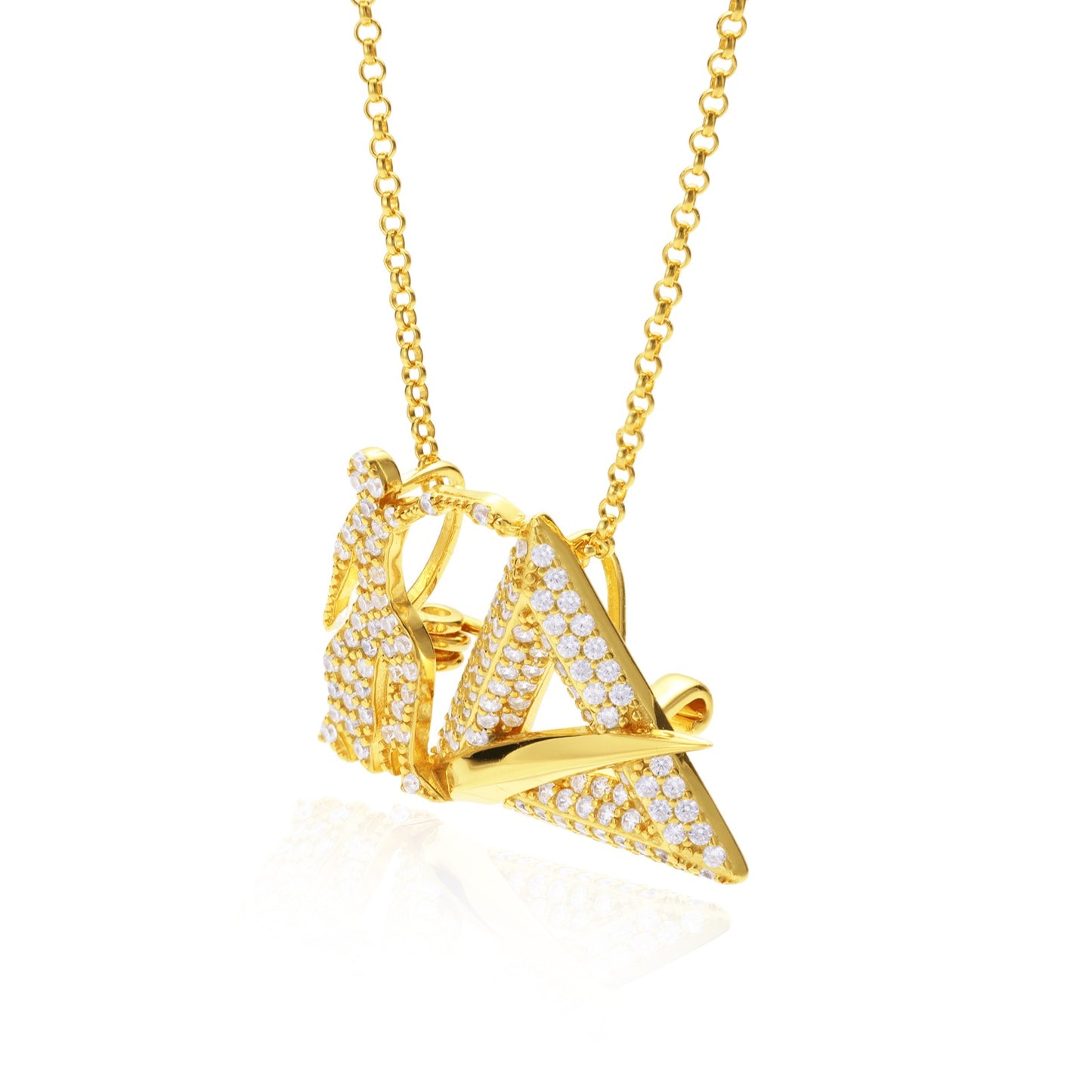 [PRE-ORDER] DST Commemorative Fortitude Pendant & Necklace (Gold Vermeil)