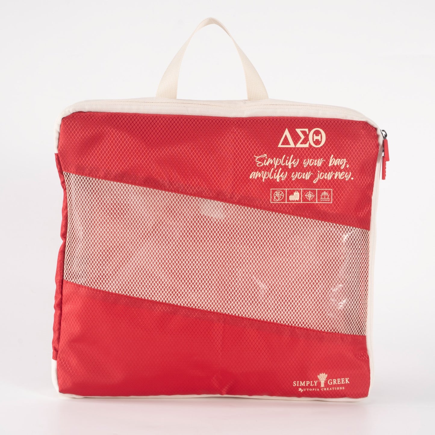 [PRE-ORDER] DST Crimson Compression Packing Cubes, 6pc Set