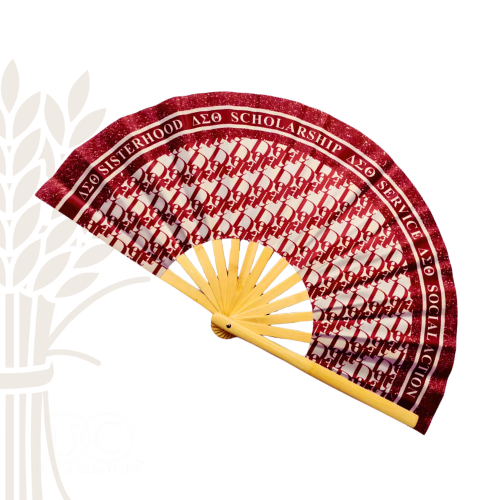 DELTA D'OR LARGE Popping/Clacking Accordion Handheld Fan