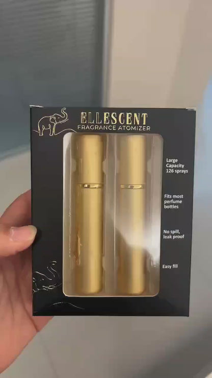 [PRE-ORDER] Refillable Fragrance Atomizer, Duo Set